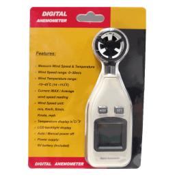 Portable anemometer - temperature indicator | Diag-Auto
